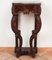 Luigi Filippo Belgian Console Table in Solid Mahogany 2