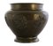 Large Japanese Art Nouveau Meiji Period Bronze Jardinière Bowl, 1910s 4