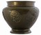 Large Japanese Art Nouveau Meiji Period Bronze Jardinière Bowl, 1910s 11