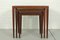 Tavolini ad incastro nr. 163 in palissandro di Severin Hansen per Bovenkamp, 1960, set di 3, Immagine 2
