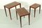 Model 163 Nesting Tables in Rosewood by Severin Hansen for Bovenkamp, 1960, Set of 3 3