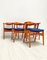 Danish Teak Dining Chairs by Erik Kirkegaard for Hong Stolefabrik, 1950s, Set of 6, Image 4