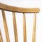 French Beech Stick Back Dining Chairs, 1950, Set of 6 8