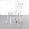 French Mint Metal Stacking Outdoor Chair from Tolix, 1950, Image 1