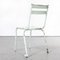 French Mint Metal Stacking Outdoor Chair from Tolix, 1950 7