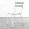 French Mint Metal Stacking Outdoor Chair from Tolix, 1950, Image 7
