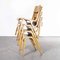 Stacking Dining Chairs from Lamstak, 1950s, Set of 4 3