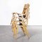 Stacking Dining Chairs from Lamstak, 1950s, Set of 4, Image 3