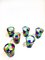 Italian Murano Glasses in the style of Venini, Set of 6, Image 19