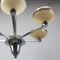 French Art Deco Ceiling Lamp with 6 Arms 6