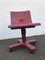 Wine Red Office Chair by Ettore Sottsass for Olivetti Italy, 1970s 1