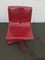 Wine Red Office Chair by Ettore Sottsass for Olivetti Italy, 1970s 5