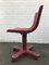 Wine Red Office Chair by Ettore Sottsass for Olivetti Italy, 1970s, Image 4