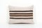 Vintage Boho Striped Kilim Pillow Cover, Image 1