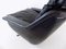 Black Leather Esa 802 Armchair by Werner Langenfeld, Set of 2 10