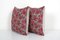 Vintage Red Pillow Cases, Set of 2 2