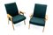 Vintage Green Armchairs by Jaroslav Šmídek for Jitona, Czechoslovakia, 1960s, Set of 2, Image 11