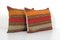 Turkish Handmade Kilim Pillow Covers, Set of 2 2