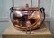 Viktorianischer Kochtopf aus poliertem Kupfer & Eisen 6