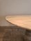 Round Carrara Marble Dining Table with Conical Base 5
