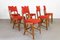 Chaises par Luigi Scremin, 1950s, Set de 6 5