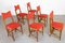Chairs by Luigi Scremin, 1950s, Set of 6, Image 3