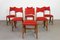 Chaises par Luigi Scremin, 1950s, Set de 6 2