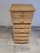 Chest of 7 Drawers in Bamboo & Rattan, France 5