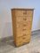 Chest of 7 Drawers in Bamboo & Rattan, France 1