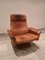 Brown Patinated Adjustable and Swivable Relax Chair from De Sede 50 2