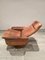 Brown Patinated Adjustable and Swivable Relax Chair from De Sede 50 7