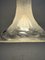 Large Petal Hanging Lamp in Clear and White Murano Glass by Carlo Nason for A. V. Mazzega, Image 7