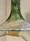 Large Petal Hanging Lamp in Clear and Green Murano Glass by Carlo Nason for A. V. Mazzega 8