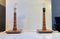 Lámparas de mesa escandinavas Mid-Century de teca, años 60. Juego de 2, Imagen 4