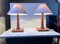 Lámparas de mesa escandinavas Mid-Century de teca, años 60. Juego de 2, Imagen 3