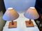 Lampes de Bureau Mid-Century Scandinaves en Teck, 1960s, Set de 2 2