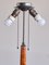 Schwedische Grace Stehlampe aus Birke mit geschnitzten Pfotenfüßen, 1920er 9