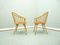 Mid-Century Beech Armchairs, 1950s, Set of 2 2