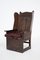 Antique Lounge Chairs in Wood and Fabric, Set of 2, Image 10