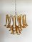 Vintage Italian Murano Chandelier from Mazzega, 1980s 4