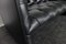 Sofá de cuero negro de Wittmann Edwards, Imagen 7