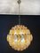 Lámpara de araña esférica de cristal de Murano, 1981, Imagen 8