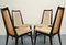 Gold Velour Chairs, 1950s, Set of 4, Image 6