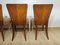 Art Deco Dining Chairs by Jindrich Halabala, Set of 4, Image 4