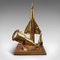 Antikes englisches Schiffs-Log Schreibtisch-Ornament aus Messing, 1920 4