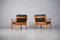 Leather Senator Chairs by Ole Wanscher for France & Søn, 1950s, Set of 2, Image 4