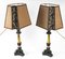 19th Century Bronze Table Lamps, Set of 2 2
