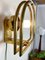 Bauhaus Brass & Opaline Wall Lamp, 1930s 12