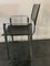Cidue Armchairs in Steel and Leather from Cidue, Set of 2 11