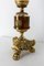 Lámpara de mesa francesa Mid-Century de bronce, Imagen 4